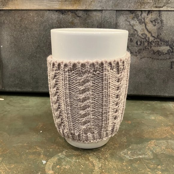 Warm Wishes Chestnut Brown 18oz Sweater Mug - Picture 2 of 8